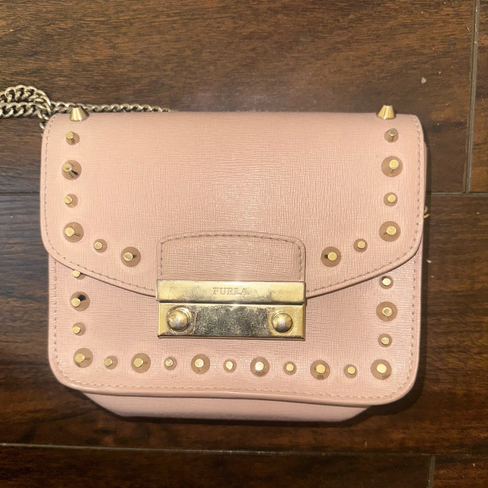 Furla Pink Crossbody Bag